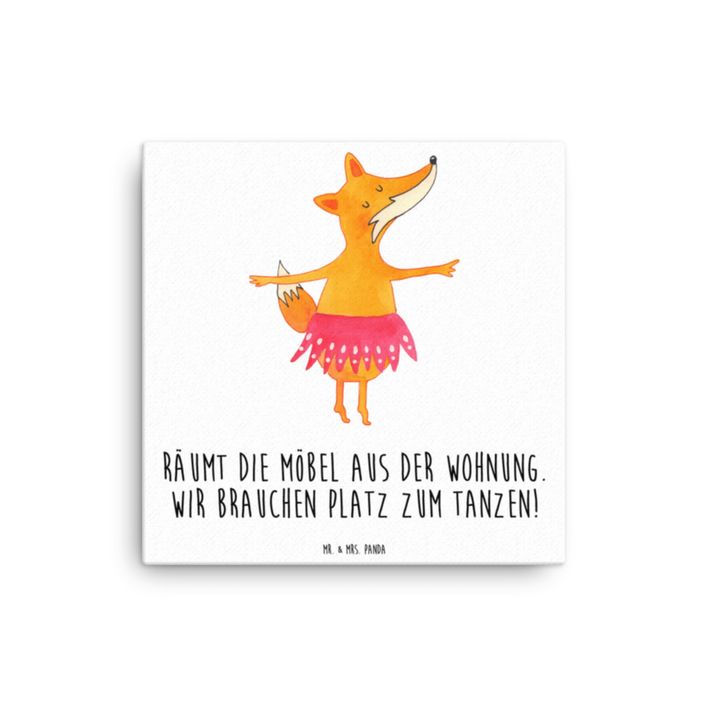 Leinwand Bild Fuchs Ballerina Leinwand, Bild, Kunstdruck, Wanddeko, Dekoration, Fuchs, Fuchs Spruch, Füchse, Füchsin, Ballerina, Ballett, Tänzerin, Tanzen, Party, Einladung, Geburtstag