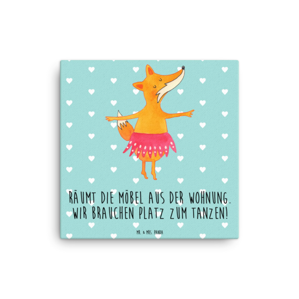 Leinwand Bild Fuchs Ballerina Leinwand, Bild, Kunstdruck, Wanddeko, Dekoration, Fuchs, Fuchs Spruch, Füchse, Füchsin, Ballerina, Ballett, Tänzerin, Tanzen, Party, Einladung, Geburtstag