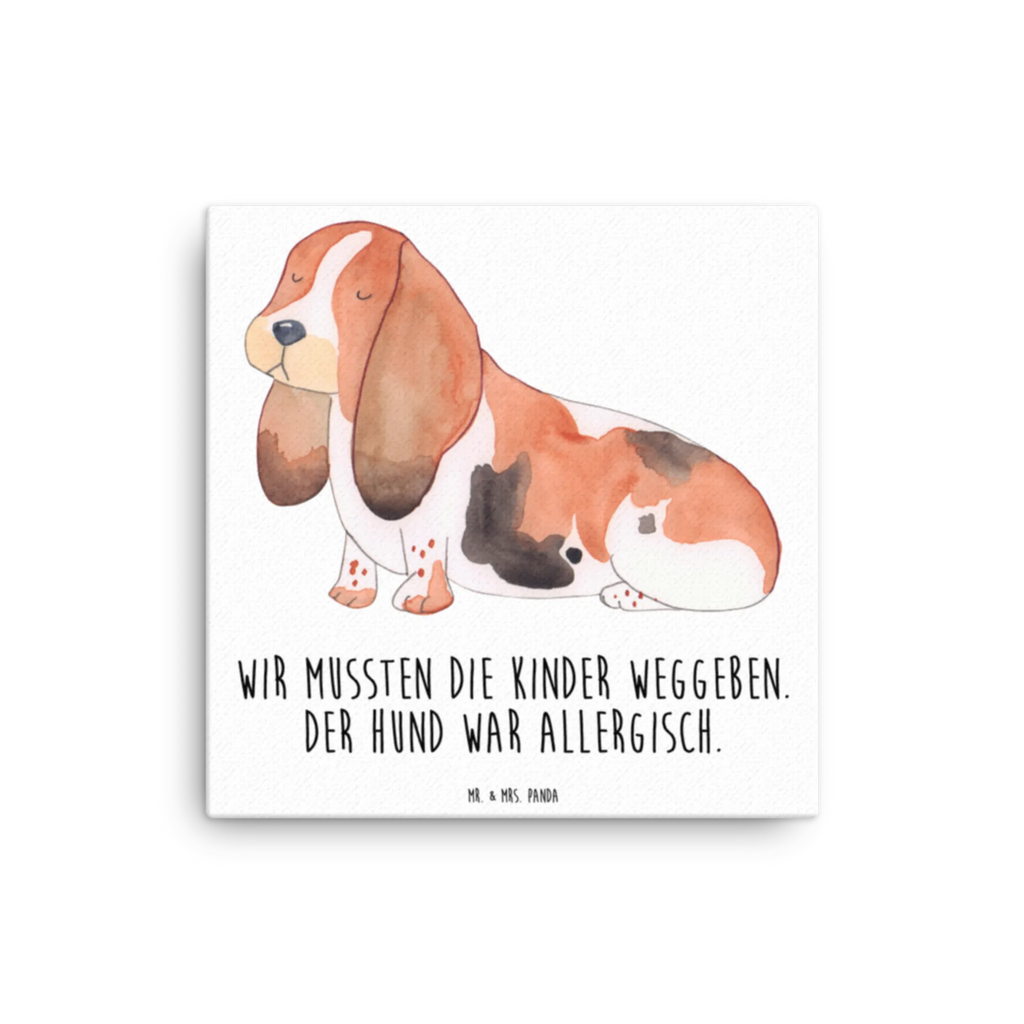 Leinwand Bild Hund Basset Hound Leinwand, Bild, Kunstdruck, Wanddeko, Dekoration, Hund, Hundemotiv, Haustier, Hunderasse, Tierliebhaber, Hundebesitzer, Sprüche, Basset Hound, Basset, Hundeliebe, kinderlos