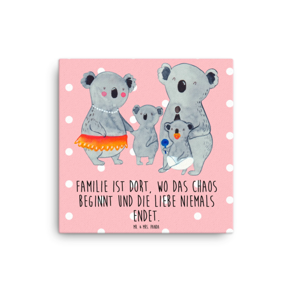 Leinwand Bild Koala Familie Leinwand, Bild, Kunstdruck, Wanddeko, Dekoration, Familie, Vatertag, Muttertag, Bruder, Schwester, Mama, Papa, Oma, Opa, Koala, Koalas, Family, Kinder, Geschwister, Familienleben