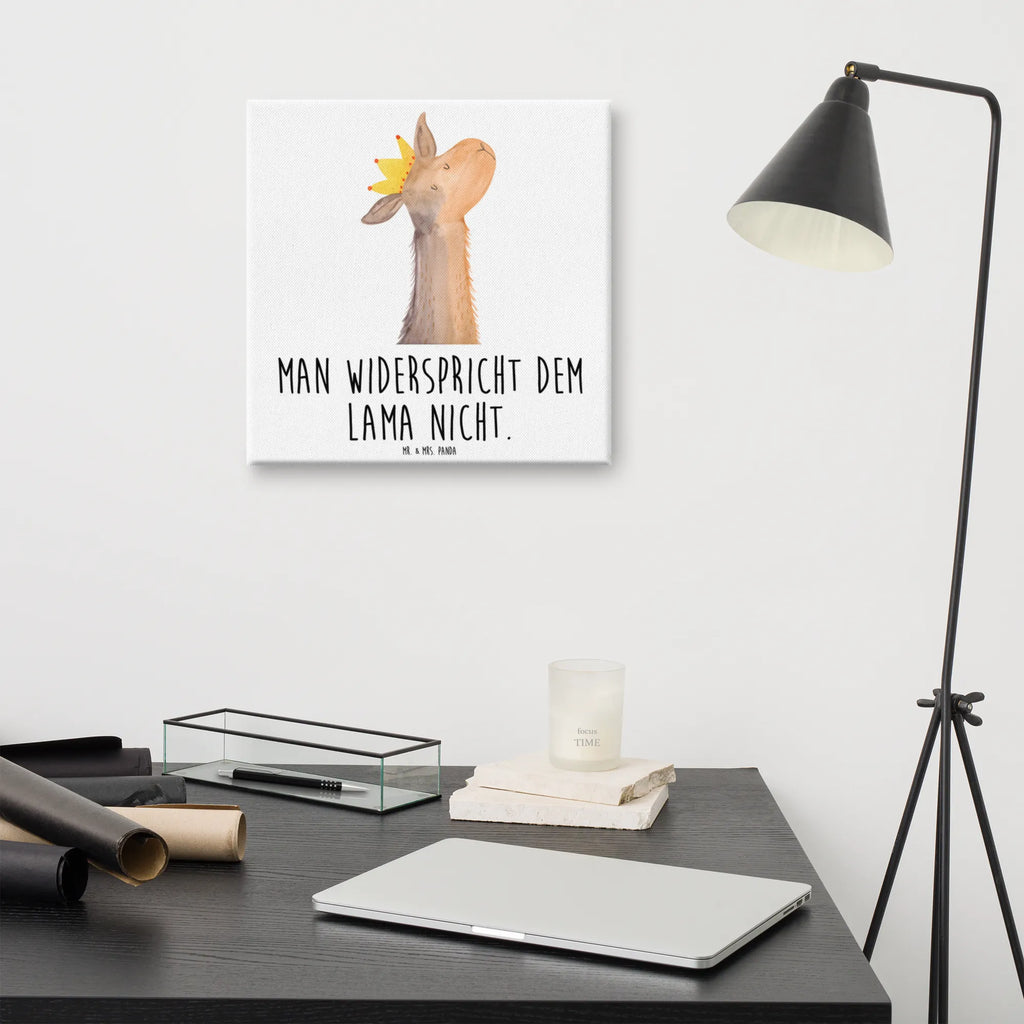 Canvas picture llama head king Leinwand, Bild, Kunstdruck, Wanddeko, Dekoration, Lama, Alpaka, Lamas, König, Königin, Freundin, Mama, Papa, Büro Kollege, Kollegin, Chef, Vorgesetzter, Abi, Abitur