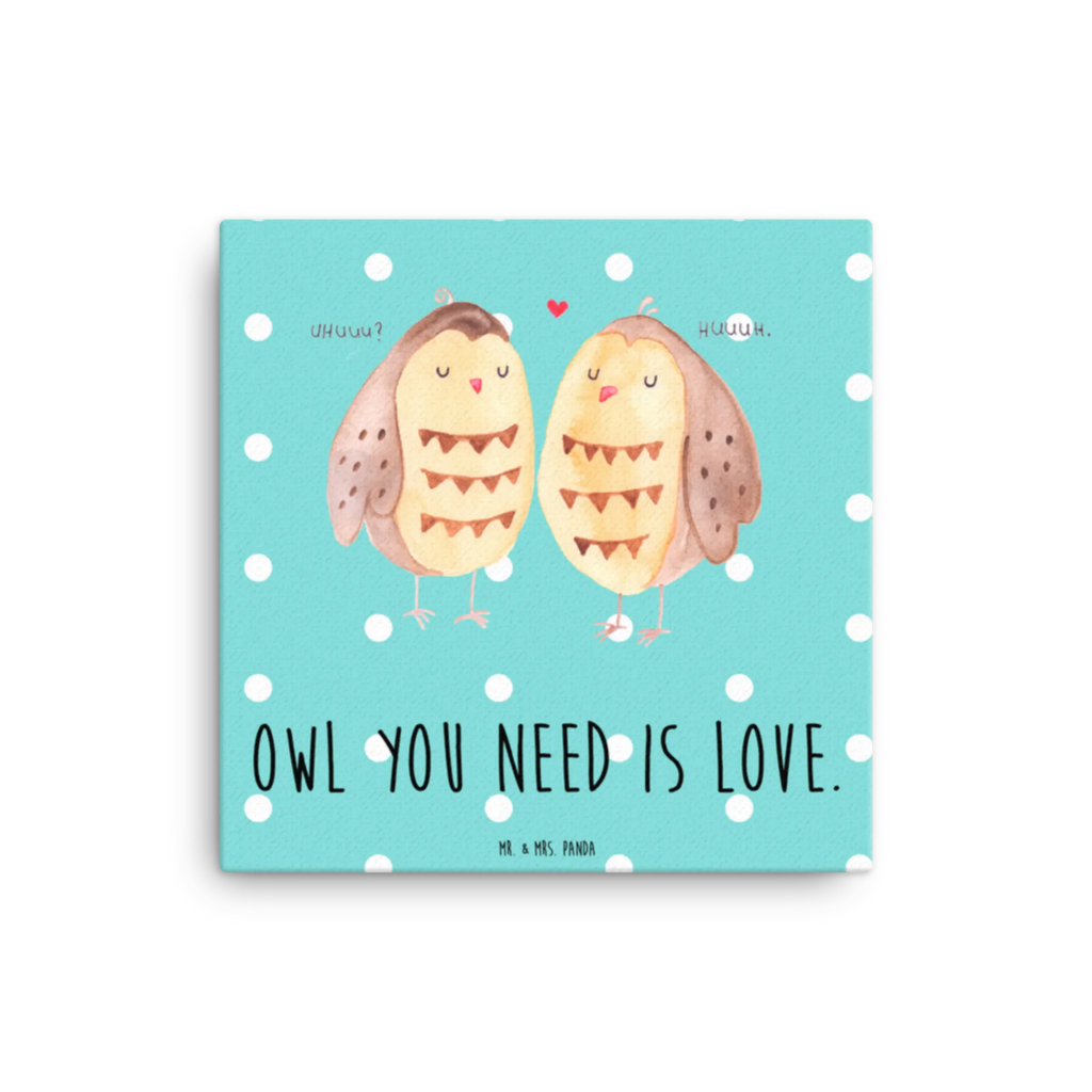 Leinwand Bild Eule Liebe Leinwand, Bild, Kunstdruck, Wanddeko, Dekoration, Eule, Eule Deko, Liebe, Hochzeit Spruch, Owl, All you need is love, Liebe Spruch, Freundin Geschenk, Freund, Wortspiel lustig