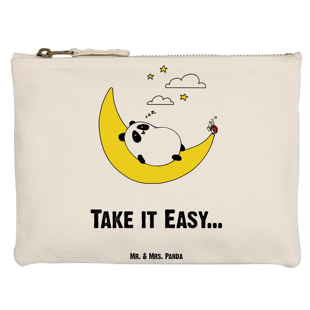 Schminktasche Easy & Peasy Take it Easy Schminktasche, Kosmetiktasche, Kosmetikbeutel, Stiftemäppchen, Etui, Federmappe, Makeup, XXL, Schminketui, Kosmetiketui, Schlamperetui