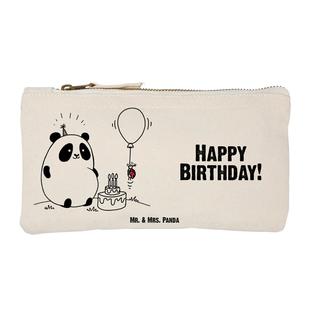 Schminktasche Easy & Peasy Happy Birthday Schminktasche, Kosmetiktasche, Kosmetikbeutel, Stiftemäppchen, Etui, Federmappe, Makeup, XXL, Schminketui, Kosmetiketui, Schlamperetui