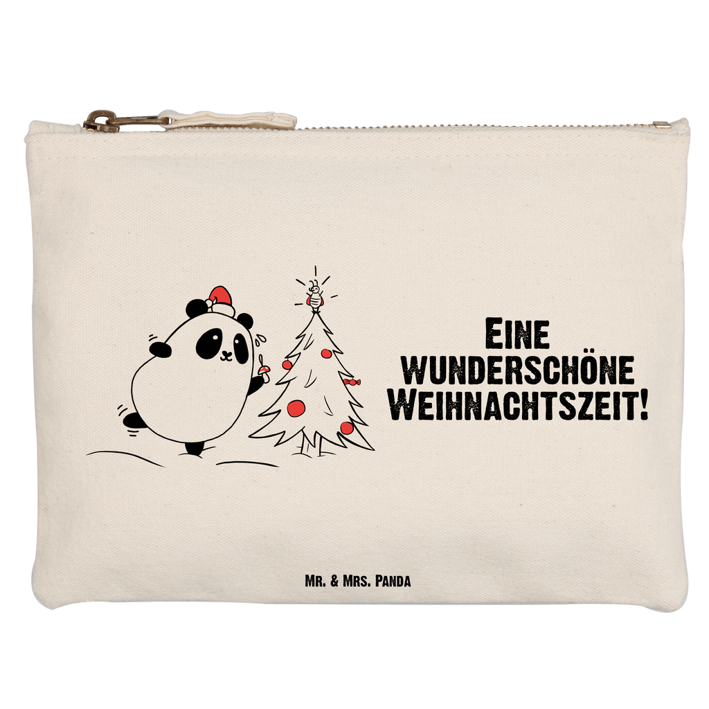 Schminktasche Easy & Peasy Weihnachtszeit Schminktasche, Kosmetiktasche, Kosmetikbeutel, Stiftemäppchen, Etui, Federmappe, Makeup, XXL, Schminketui, Kosmetiketui, Schlamperetui