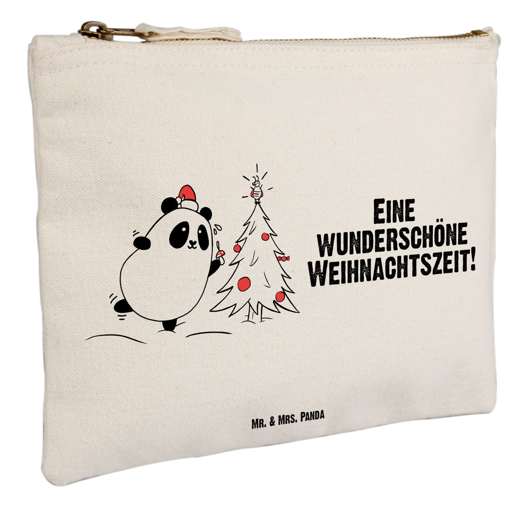 Schminktasche Easy & Peasy Weihnachtszeit Schminktasche, Kosmetiktasche, Kosmetikbeutel, Stiftemäppchen, Etui, Federmappe, Makeup, XXL, Schminketui, Kosmetiketui, Schlamperetui