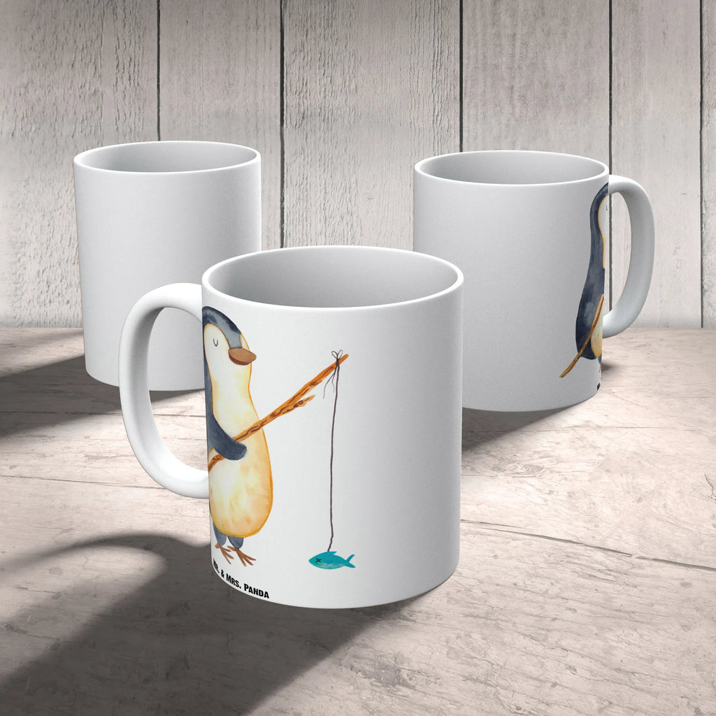 XL Tasse Pinguin Angler XL Tasse, Große Tasse, Grosse Kaffeetasse, XL Becher, XL Teetasse, spülmaschinenfest, Jumbo Tasse, Groß, Pinguin, Pinguine, Angeln, Angler, Tagträume, Hobby, Plan, Planer, Tagesplan, Neustart, Motivation, Geschenk, Freundinnen, Geschenkidee, Urlaub, Wochenende