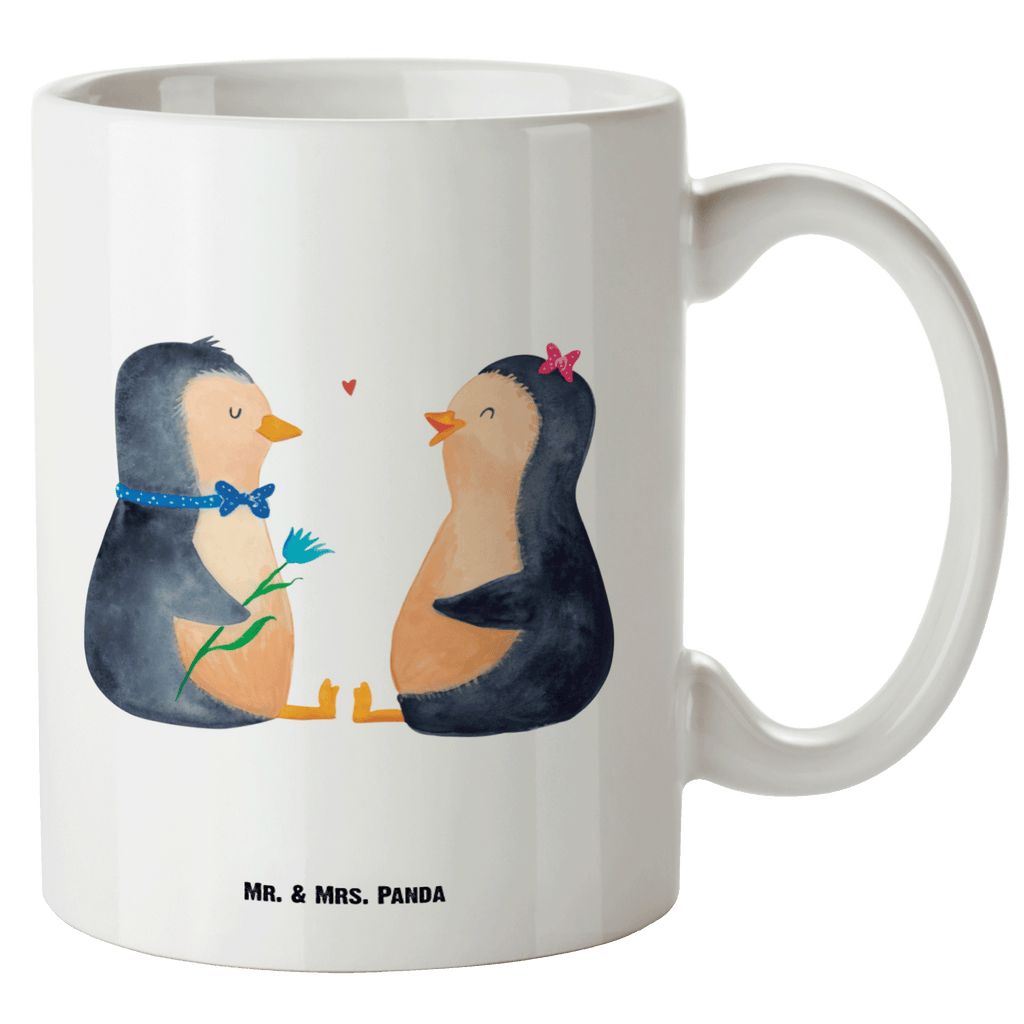 XL Tasse Pinguin Pärchen XL Tasse, Große Tasse, Grosse Kaffeetasse, XL Becher, XL Teetasse, spülmaschinenfest, Jumbo Tasse, Groß, Pinguin, Pinguine, Liebe, Liebespaar, Liebesbeweis, Liebesgeschenk, Verlobung, Jahrestag, Hochzeitstag, Hochzeit, Hochzeitsgeschenk, große Liebe, Traumpaar