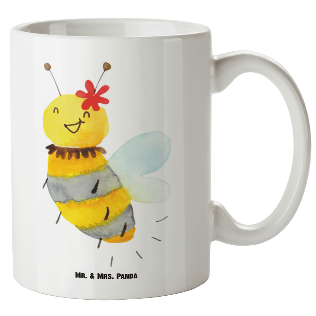 XL Tasse Biene Blume XL Tasse, Große Tasse, Grosse Kaffeetasse, XL Becher, XL Teetasse, spülmaschinenfest, Jumbo Tasse, Groß, Biene, Wespe, Hummel