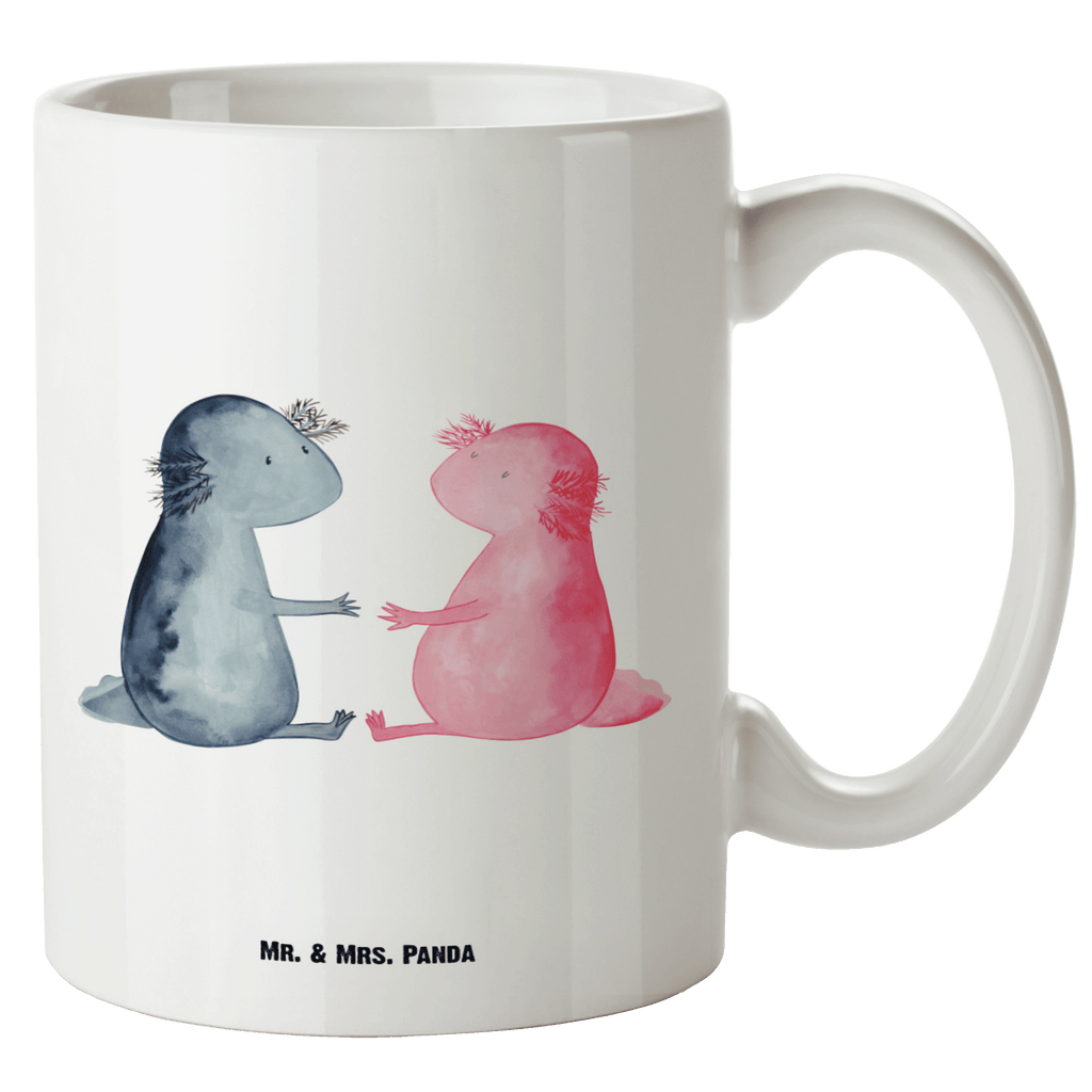 XL Tasse Axolotl Liebe XL Tasse, Große Tasse, Grosse Kaffeetasse, XL Becher, XL Teetasse, spülmaschinenfest, Jumbo Tasse, Groß, Axolotl, Molch, Axolot, Schwanzlurch, Lurch, Lurche, Liebe, große Liebe, Liebesbeweis, Freund, Verlobter, Ehemann, Jahrestag, Valentinstag