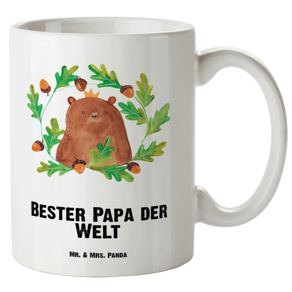 XL Tasse Bär König XL Tasse, Große Tasse, Grosse Kaffeetasse, XL Becher, XL Teetasse, spülmaschinenfest, Jumbo Tasse, Groß, Bär, Teddy, Teddybär, Papa, Papa Bär, bester Vater, bester Papa, weltbester Papa, Vatertag, Vater, Dad, Daddy, Papi