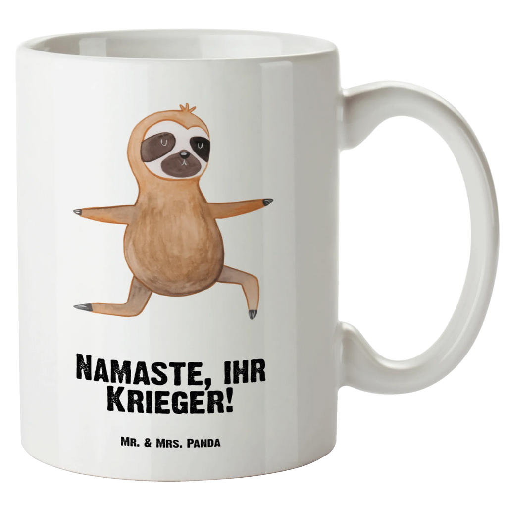 XL Tasse Faultier  Yoga XL Tasse, Große Tasse, Grosse Kaffeetasse, XL Becher, XL Teetasse, spülmaschinenfest, Jumbo Tasse, Groß, Faultier, Faultier Geschenk, Faultier Deko, Faultiere, faul, Lieblingstier, Yoga, Namaste, Krieger, Yogaübungen, Meditation, Atmung, Gelassenheit, Entspannung