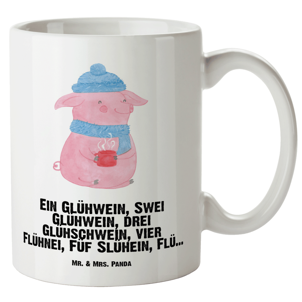 XL Tasse Lallelndes Glühschwein XL Tasse, Große Tasse, Grosse Kaffeetasse, XL Becher, XL Teetasse, spülmaschinenfest, Jumbo Tasse, Groß, Winter, Weihnachten, Weihnachtsdeko, Nikolaus, Advent, Heiligabend, Wintermotiv, Glühwein, Betrunken, Weihnachtsmarkt, Spruch