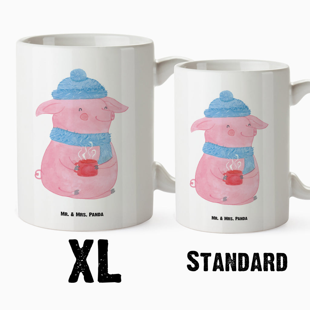 XL Tasse Lallelndes Glühschwein XL Tasse, Große Tasse, Grosse Kaffeetasse, XL Becher, XL Teetasse, spülmaschinenfest, Jumbo Tasse, Groß, Winter, Weihnachten, Weihnachtsdeko, Nikolaus, Advent, Heiligabend, Wintermotiv, Glühwein, Betrunken, Weihnachtsmarkt, Spruch