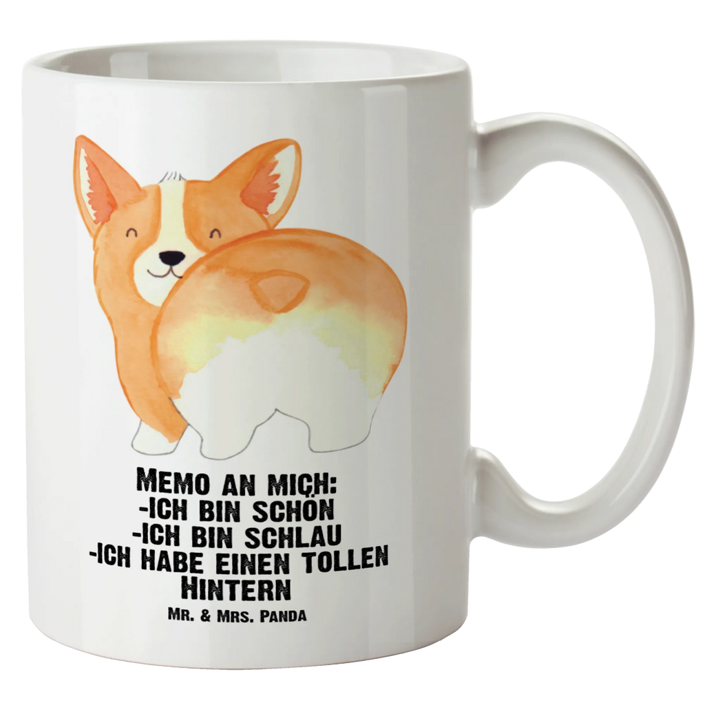 XL Tasse Corgie Po XL Tasse, Große Tasse, Grosse Kaffeetasse, XL Becher, XL Teetasse, spülmaschinenfest, Jumbo Tasse, Groß, Hund, Hundemotiv, Haustier, Hunderasse, Tierliebhaber, Hundebesitzer, Sprüche, Corgie, Hundeliebe, Motivation, Selbstliebe, Spruch