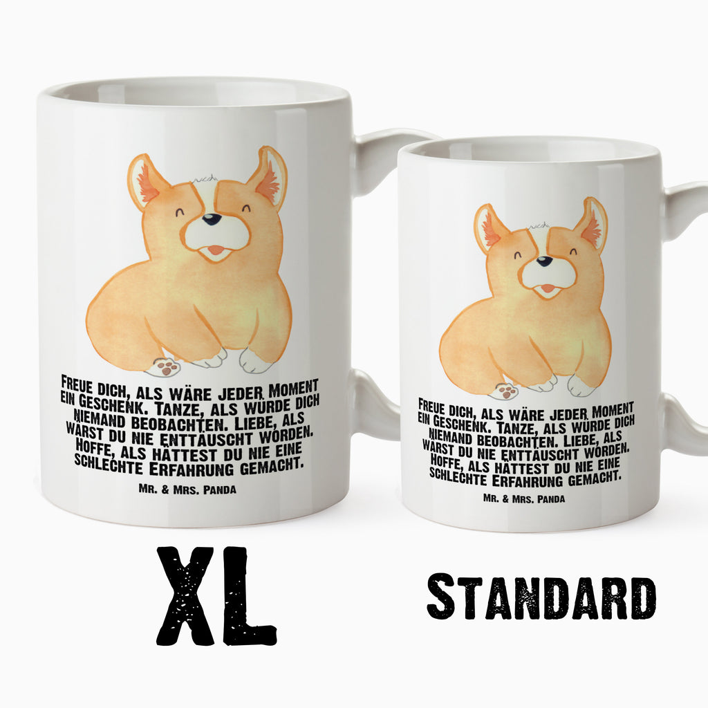 XL Tasse Corgie XL Tasse, Große Tasse, Grosse Kaffeetasse, XL Becher, XL Teetasse, spülmaschinenfest, Jumbo Tasse, Groß, Hund, Hundemotiv, Haustier, Hunderasse, Tierliebhaber, Hundebesitzer, Sprüche, Corgie, Welsh Corgie Pembroke, britisch, Motivation, Spruch, Hundespruch, Lebensfreude