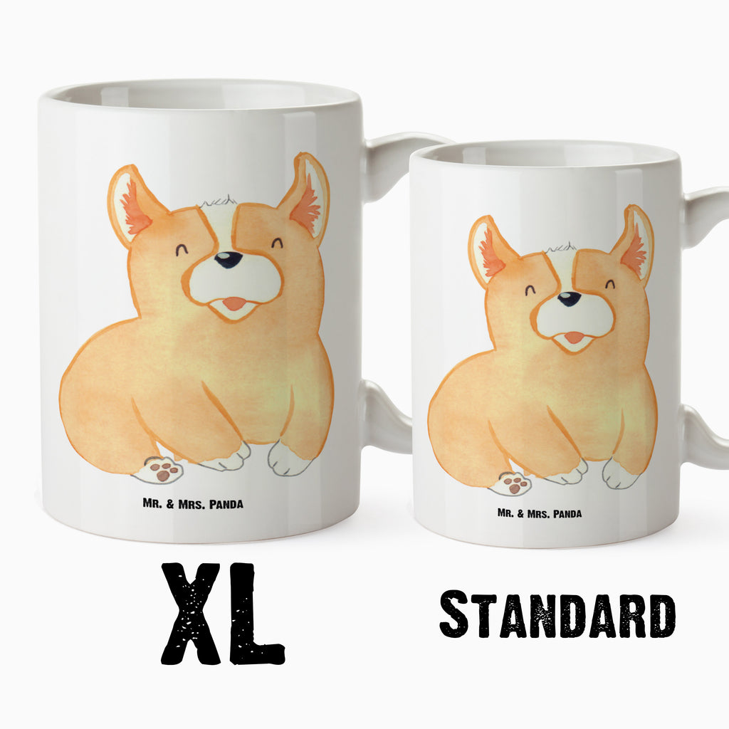 XL Tasse Corgie XL Tasse, Große Tasse, Grosse Kaffeetasse, XL Becher, XL Teetasse, spülmaschinenfest, Jumbo Tasse, Groß, Hund, Hundemotiv, Haustier, Hunderasse, Tierliebhaber, Hundebesitzer, Sprüche, Corgie, Welsh Corgie Pembroke, britisch, Motivation, Spruch, Hundespruch, Lebensfreude