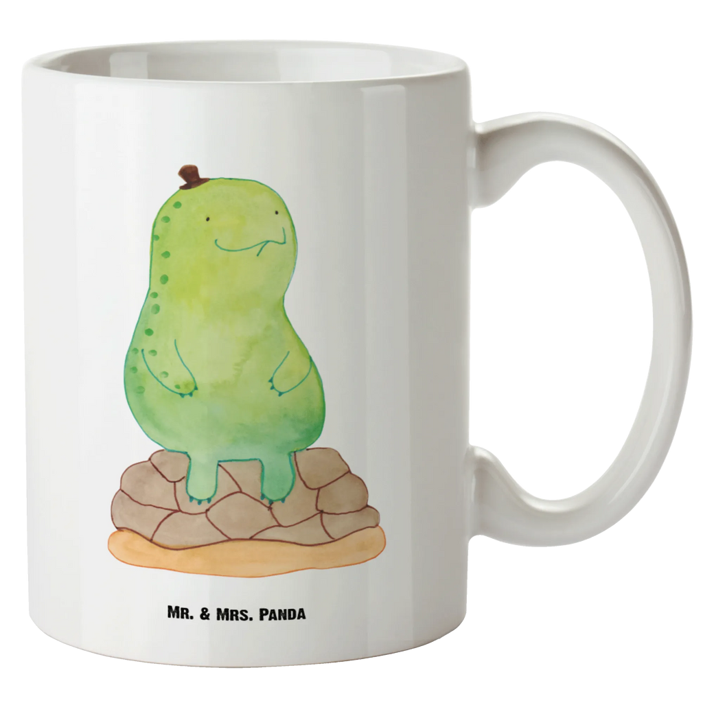 XL Tasse Schildkröte pausiert XL Tasse, Große Tasse, Grosse Kaffeetasse, XL Becher, XL Teetasse, spülmaschinenfest, Jumbo Tasse, Groß, Schildkröte, Achtsamkeit, Entschleunigen, achtsam