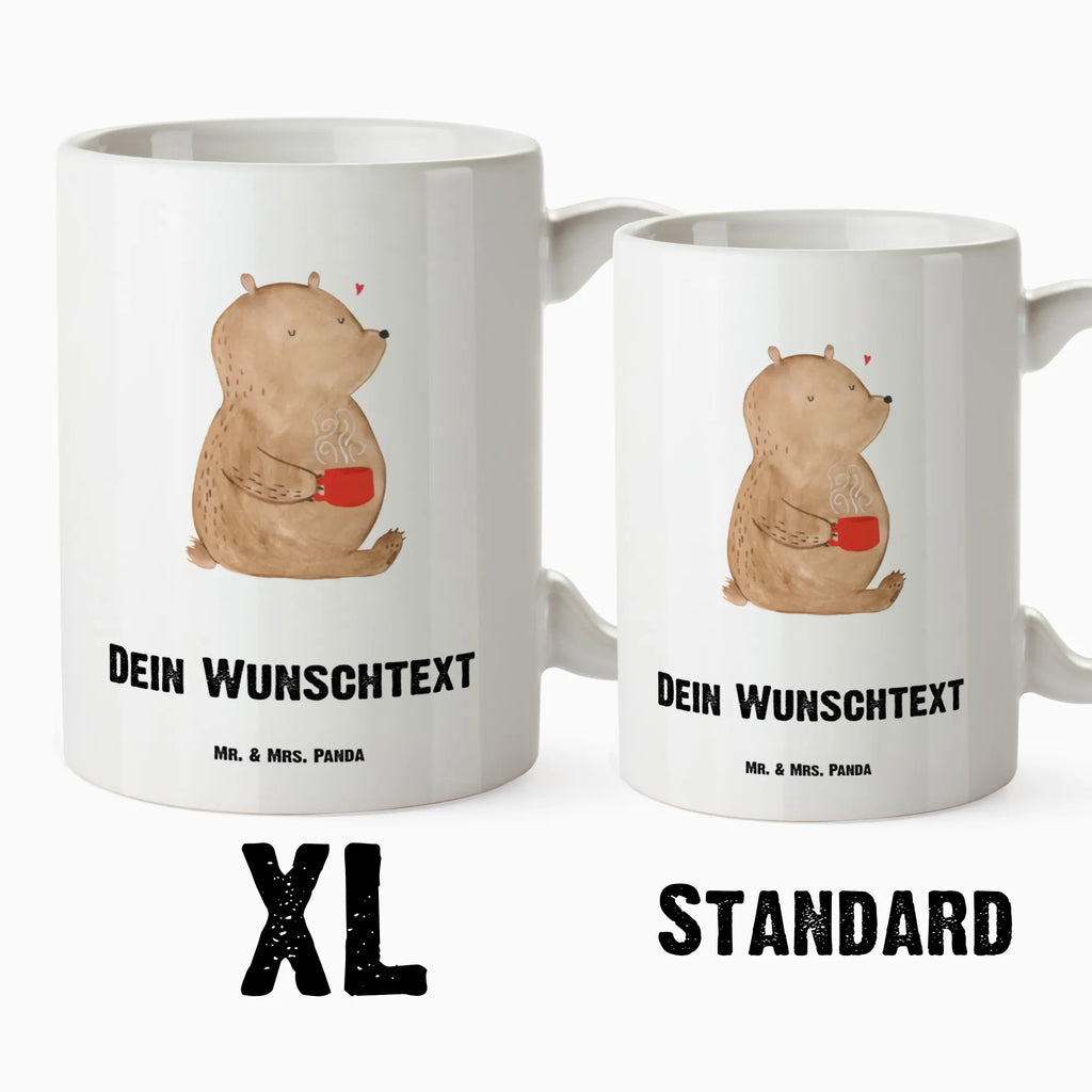 Personalisierte XL Tasse Bär Kaffee Personalisierte XL Tasse, Personalisierte Große Tasse, Personalisierte Grosse Kaffeetasse, PErsonalisierter XL Becher, XL Teetasse mit Namen, XL Becher mit Namen, spülmaschinenfest, Jumbo Tasse, Groß, Personalisiert, XL Tasse mit Namen, XL Namenstasse, Jumbo Namenstasse, Bär, Teddy, Teddybär, Kaffee, Coffee, Bären, guten Morgen, Morgenroutine, Welt erobern, Welt retten, Motivation