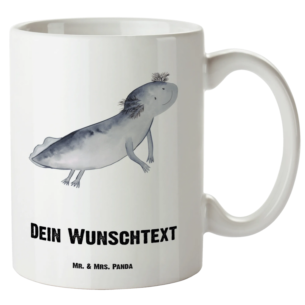 Personalisierte XL Tasse Axolotl schwimmt Personalisierte XL Tasse, Personalisierte Große Tasse, Personalisierte Grosse Kaffeetasse, PErsonalisierter XL Becher, XL Teetasse mit Namen, XL Becher mit Namen, spülmaschinenfest, Jumbo Tasse, Groß, Personalisiert, XL Tasse mit Namen, XL Namenstasse, Jumbo Namenstasse, Axolotl, Molch, Axolot, Schwanzlurch, Lurch, Lurche, Problem, Probleme, Lösungen, Motivation