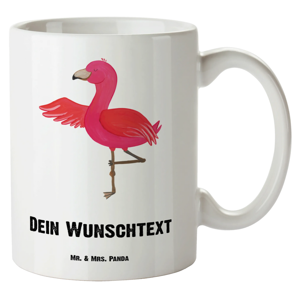 Personalisierte XL Tasse Flamingo Yoga Personalisierte XL Tasse, Personalisierte Große Tasse, Personalisierte Grosse Kaffeetasse, PErsonalisierter XL Becher, XL Teetasse mit Namen, XL Becher mit Namen, spülmaschinenfest, Jumbo Tasse, Groß, Personalisiert, XL Tasse mit Namen, XL Namenstasse, Jumbo Namenstasse, Flamingo, Vogel, Yoga, Namaste, Achtsamkeit, Yoga-Übung, Entspannung, Ärger, Aufregen, Tiefenentspannung