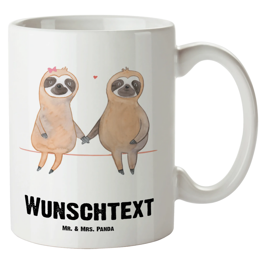 Personalisierte XL Tasse Faultier Pärchen Personalisierte XL Tasse, Personalisierte Große Tasse, Personalisierte Grosse Kaffeetasse, PErsonalisierter XL Becher, XL Teetasse mit Namen, XL Becher mit Namen, spülmaschinenfest, Jumbo Tasse, Groß, Personalisiert, XL Tasse mit Namen, XL Namenstasse, Jumbo Namenstasse, Faultier, Faultier Geschenk, Faultier Deko, Faultiere, faul, Lieblingstier, Liebe, Liebespaar, Faultierliebe, Faultierpärchen, verliebt, verlobt, gemeinsam, relaxen, Pärchen, Beziehung, Langsamkeit