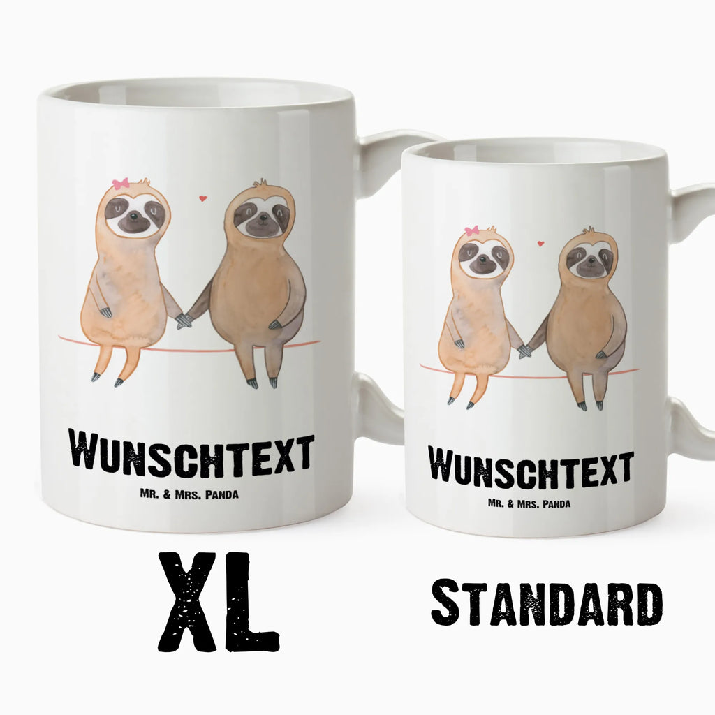 Personalisierte XL Tasse Faultier Pärchen Personalisierte XL Tasse, Personalisierte Große Tasse, Personalisierte Grosse Kaffeetasse, PErsonalisierter XL Becher, XL Teetasse mit Namen, XL Becher mit Namen, spülmaschinenfest, Jumbo Tasse, Groß, Personalisiert, XL Tasse mit Namen, XL Namenstasse, Jumbo Namenstasse, Faultier, Faultier Geschenk, Faultier Deko, Faultiere, faul, Lieblingstier, Liebe, Liebespaar, Faultierliebe, Faultierpärchen, verliebt, verlobt, gemeinsam, relaxen, Pärchen, Beziehung, Langsamkeit