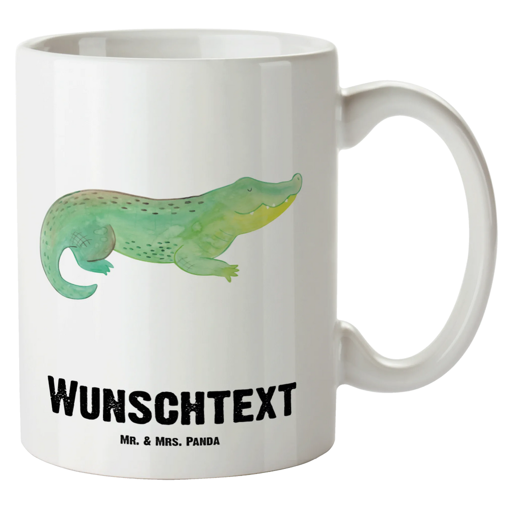 Personalisierte XL Tasse Krokodil Personalisierte XL Tasse, Personalisierte Große Tasse, Personalisierte Grosse Kaffeetasse, PErsonalisierter XL Becher, XL Teetasse mit Namen, XL Becher mit Namen, spülmaschinenfest, Jumbo Tasse, Groß, Personalisiert, XL Tasse mit Namen, XL Namenstasse, Jumbo Namenstasse, Meerestiere, Meer, Urlaub, Krokodil, Krokodile, verrückt sein, spontan sein, Abenteuerlust, Reiselust, Freundin, beste Freundin, Lieblingsmensch