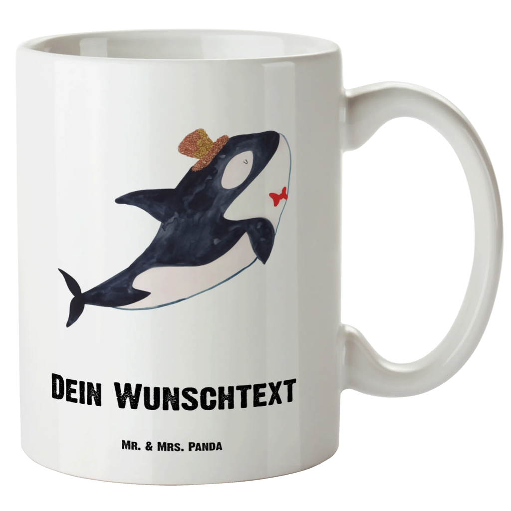 Personalisierte XL Tasse Orca Zylinder Personalisierte XL Tasse, Personalisierte Große Tasse, Personalisierte Grosse Kaffeetasse, PErsonalisierter XL Becher, XL Teetasse mit Namen, XL Becher mit Namen, spülmaschinenfest, Jumbo Tasse, Groß, Personalisiert, XL Tasse mit Namen, XL Namenstasse, Jumbo Namenstasse, Meerestiere, Meer, Urlaub, Narwal, Glitter, Konfetti, Glitzer, Geburtstag, Feier, Fete, Fest, Glückwunsch, Orca