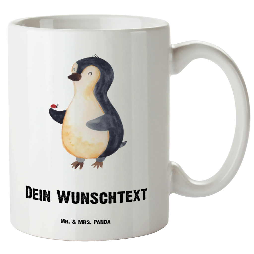 Personalisierte XL Tasse Pinguin Marienkäfer Personalisierte XL Tasse, Personalisierte Große Tasse, Personalisierte Grosse Kaffeetasse, PErsonalisierter XL Becher, XL Teetasse mit Namen, XL Becher mit Namen, spülmaschinenfest, Jumbo Tasse, Groß, Personalisiert, XL Tasse mit Namen, XL Namenstasse, Jumbo Namenstasse, Pinguin, Pinguine, Marienkäfer, Liebe, Wunder, Glück, Freude, Lebensfreude