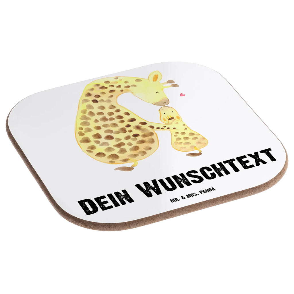 Personalisierte Untersetzer Giraffe mit Kind Personalisierte Untersetzer, PErsonalisierte Bierdeckel, Personalisierte Glasuntersetzer, Peronalisierte Untersetzer Gläser, Personalisiert Getränkeuntersetzer, Untersetzer mit Namen, Bedrucken, Personalisieren, Namensaufdruck, Afrika, Wildtiere, Giraffe, Kind, Mutter, Mama, Tochter, Sohn, Lieblingsmensch