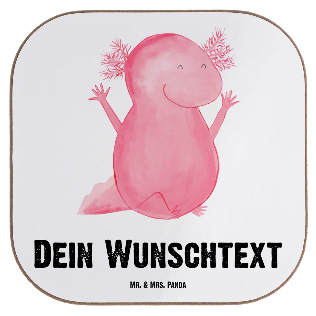 Personalisierte Untersetzer Axolotl Hurra Personalisierte Untersetzer, PErsonalisierte Bierdeckel, Personalisierte Glasuntersetzer, Peronalisierte Untersetzer Gläser, Personalisiert Getränkeuntersetzer, Untersetzer mit Namen, Bedrucken, Personalisieren, Namensaufdruck, Axolotl, Molch, Axolot, Schwanzlurch, Lurch, Lurche, fröhlich, Spaß, Freude, Motivation, Zufriedenheit