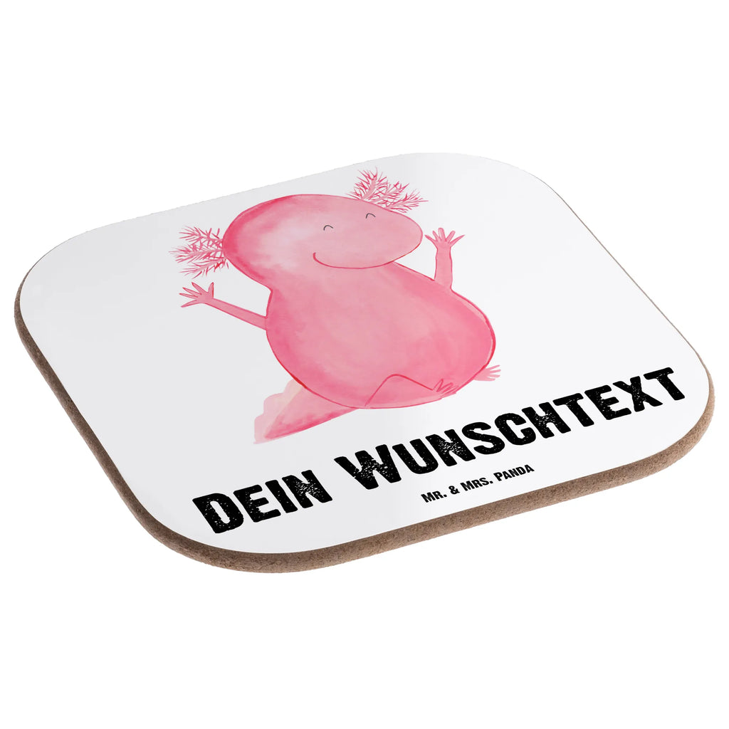 Personalisierte Untersetzer Axolotl Hurra Personalisierte Untersetzer, PErsonalisierte Bierdeckel, Personalisierte Glasuntersetzer, Peronalisierte Untersetzer Gläser, Personalisiert Getränkeuntersetzer, Untersetzer mit Namen, Bedrucken, Personalisieren, Namensaufdruck, Axolotl, Molch, Axolot, Schwanzlurch, Lurch, Lurche, fröhlich, Spaß, Freude, Motivation, Zufriedenheit