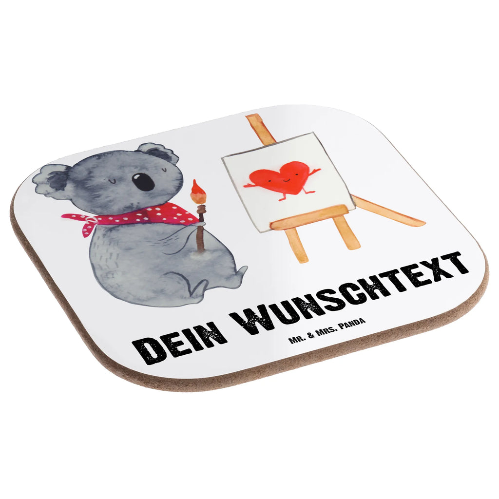 Personalisierte Untersetzer Koala Künstler Personalisierte Untersetzer, PErsonalisierte Bierdeckel, Personalisierte Glasuntersetzer, Peronalisierte Untersetzer Gläser, Personalisiert Getränkeuntersetzer, Untersetzer mit Namen, Bedrucken, Personalisieren, Namensaufdruck, Koala, Koalabär, Liebe, Liebensbeweis, Liebesgeschenk, Gefühle, Künstler, zeichnen