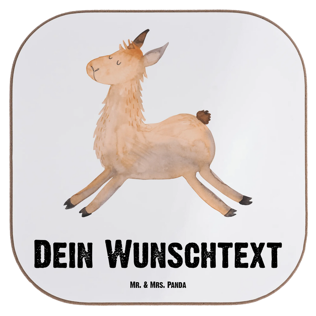 Personalised coaster lama Jump Personalisierte Untersetzer, PErsonalisierte Bierdeckel, Personalisierte Glasuntersetzer, Peronalisierte Untersetzer Gläser, Personalisiert Getränkeuntersetzer, Untersetzer mit Namen, Bedrucken, Personalisieren, Namensaufdruck, Lama, Alpaka, Lamas, Lieblingstag, Happy day, fröhlich, Glück, Freundin, Liebeskummer, Neustart, guten Morgen, Start, Prüfung, Abitur