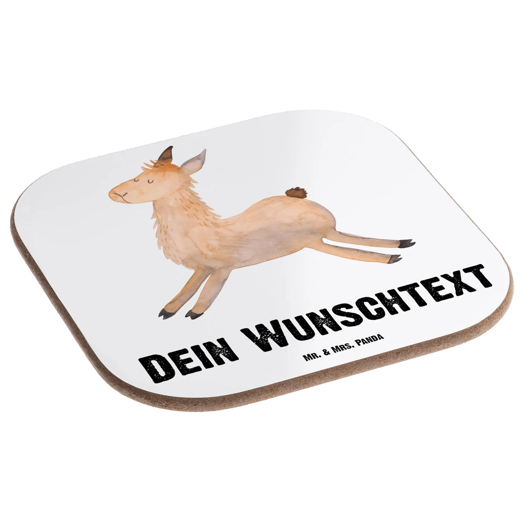 Personalised coaster lama Jump Personalisierte Untersetzer, PErsonalisierte Bierdeckel, Personalisierte Glasuntersetzer, Peronalisierte Untersetzer Gläser, Personalisiert Getränkeuntersetzer, Untersetzer mit Namen, Bedrucken, Personalisieren, Namensaufdruck, Lama, Alpaka, Lamas, Lieblingstag, Happy day, fröhlich, Glück, Freundin, Liebeskummer, Neustart, guten Morgen, Start, Prüfung, Abitur