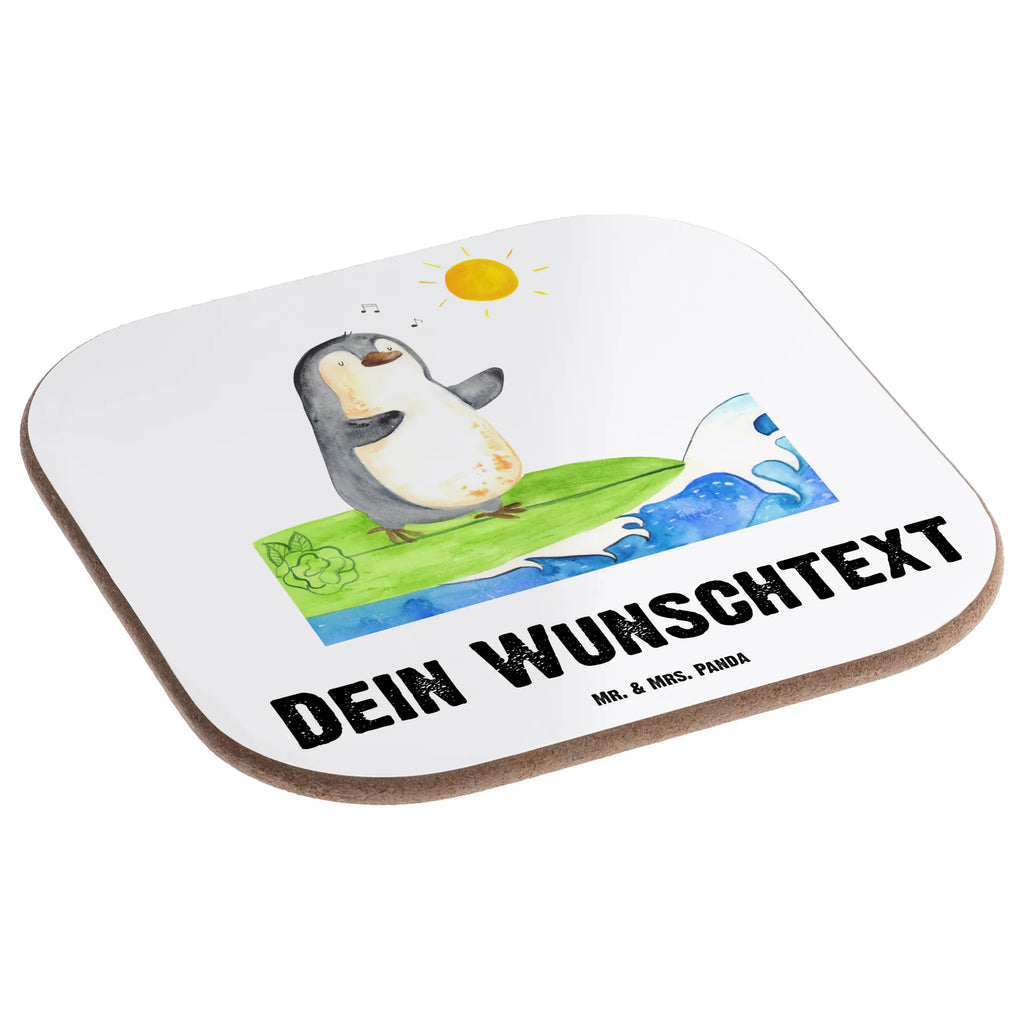 Personalisierte Untersetzer Pinguin Surfer Personalisierte Untersetzer, PErsonalisierte Bierdeckel, Personalisierte Glasuntersetzer, Peronalisierte Untersetzer Gläser, Personalisiert Getränkeuntersetzer, Untersetzer mit Namen, Bedrucken, Personalisieren, Namensaufdruck, Pinguin, Pinguine, surfen, Surfer, Hawaii, Urlaub, Wellen, Wellen reiten, Portugal