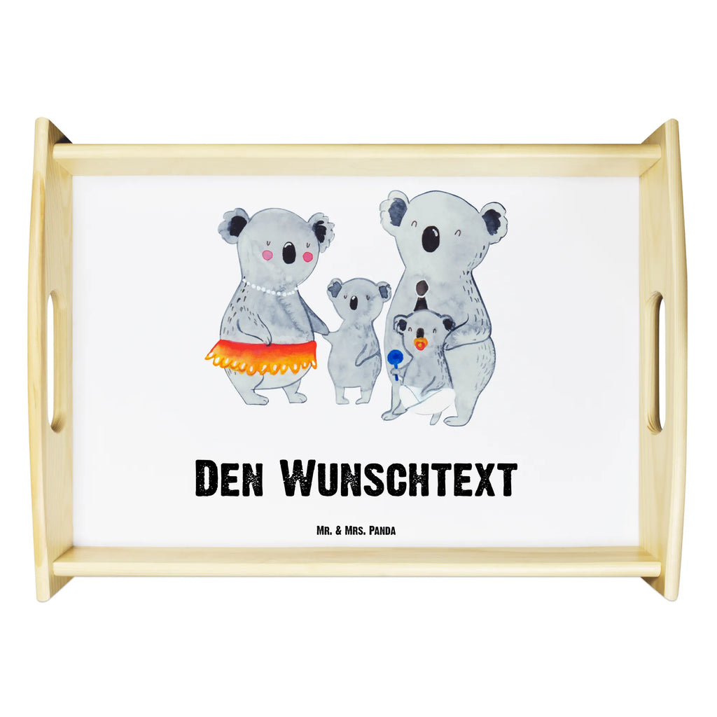 Personalisiertes Serviertablett Koala Familie Personalisiertes Serviertablett, Personalisiertes Tablett, Personalisiertes Holztablett, Personalisiertes Küchentablett, Personalisiertes Dekotablett, Personalisiertes Frühstückstablett, Serviertablett mit Namen, Tablett mit Namen, Familie, Vatertag, Muttertag, Bruder, Schwester, Mama, Papa, Oma, Opa, Koala, Koalas, Family, Kinder, Geschwister, Familienleben