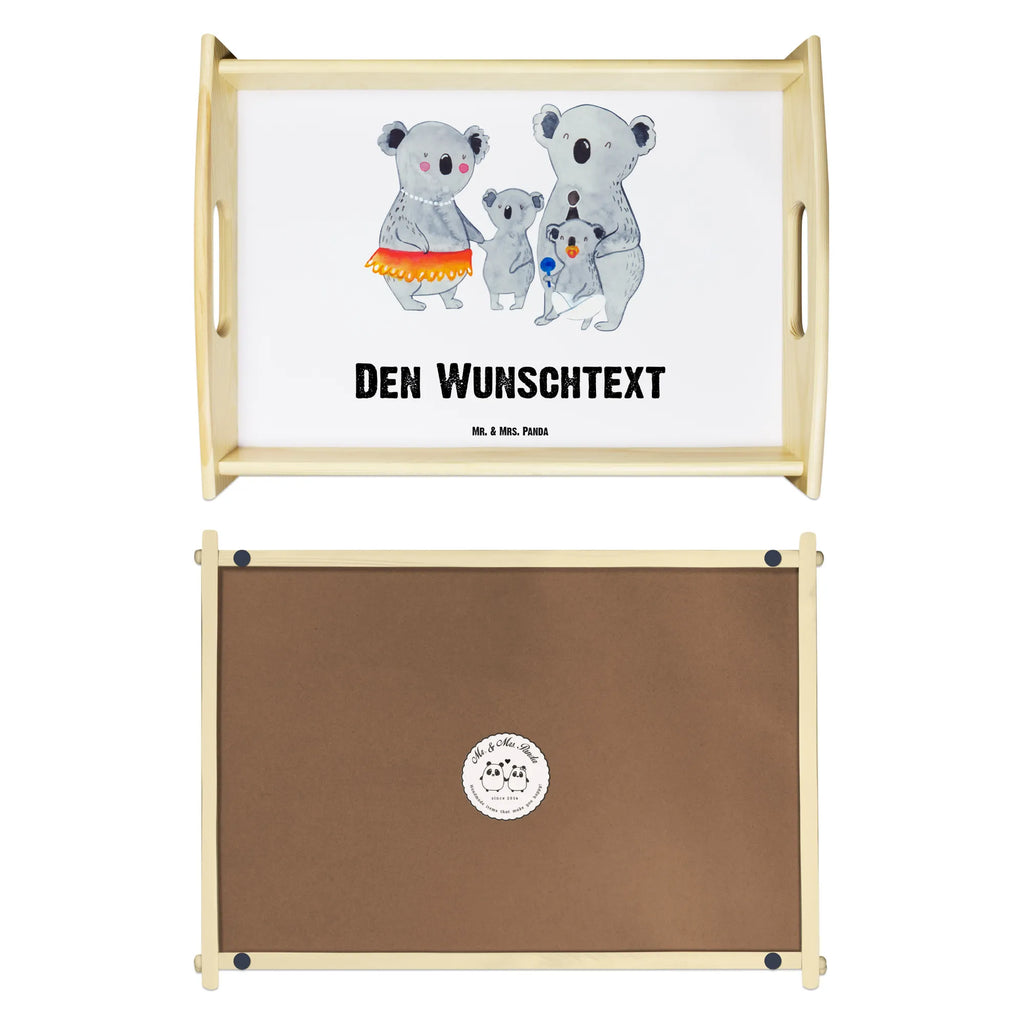 Personalisiertes Serviertablett Koala Familie Personalisiertes Serviertablett, Personalisiertes Tablett, Personalisiertes Holztablett, Personalisiertes Küchentablett, Personalisiertes Dekotablett, Personalisiertes Frühstückstablett, Serviertablett mit Namen, Tablett mit Namen, Familie, Vatertag, Muttertag, Bruder, Schwester, Mama, Papa, Oma, Opa, Koala, Koalas, Family, Kinder, Geschwister, Familienleben