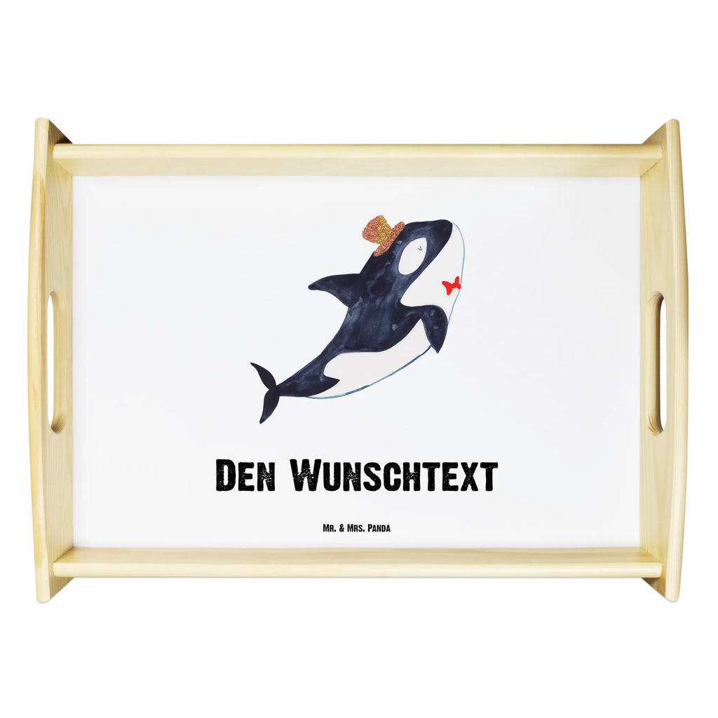 Personalised serving tray orca cylinder Personalisiertes Serviertablett, Personalisiertes Tablett, Personalisiertes Holztablett, Personalisiertes Küchentablett, Personalisiertes Dekotablett, Personalisiertes Frühstückstablett, Serviertablett mit Namen, Tablett mit Namen, Meerestiere, Meer, Urlaub, Narwal, Glitter, Konfetti, Glitzer, Geburtstag, Feier, Fete, Fest, Glückwunsch, Orca