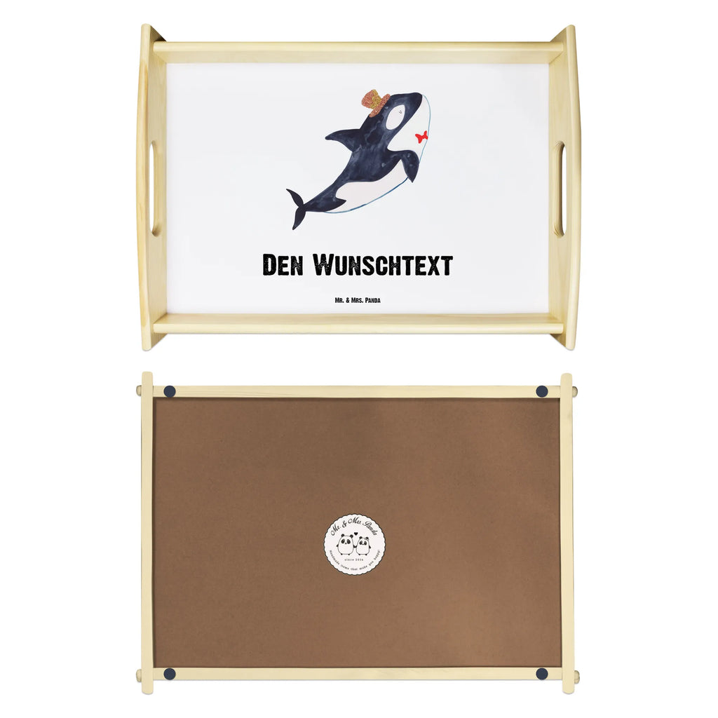Personalised serving tray orca cylinder Personalisiertes Serviertablett, Personalisiertes Tablett, Personalisiertes Holztablett, Personalisiertes Küchentablett, Personalisiertes Dekotablett, Personalisiertes Frühstückstablett, Serviertablett mit Namen, Tablett mit Namen, Meerestiere, Meer, Urlaub, Narwal, Glitter, Konfetti, Glitzer, Geburtstag, Feier, Fete, Fest, Glückwunsch, Orca