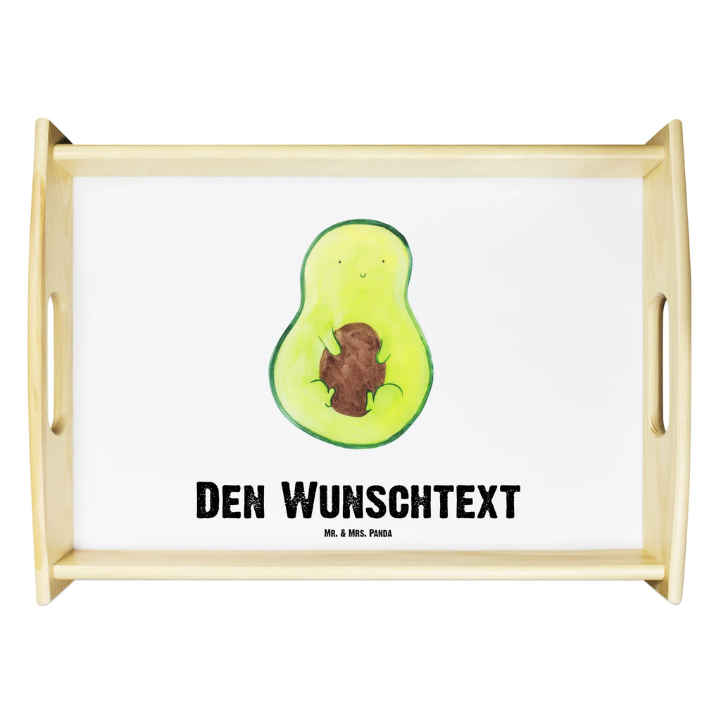 Personalisiertes Serviertablett Avocado mit Kern Personalisiertes Serviertablett, Personalisiertes Tablett, Personalisiertes Holztablett, Personalisiertes Küchentablett, Personalisiertes Dekotablett, Personalisiertes Frühstückstablett, Serviertablett mit Namen, Tablett mit Namen, Avocado, Veggie, Vegan, Gesund, Avokado, Avocadokern, Kern, Pflanze, Spruch Leben