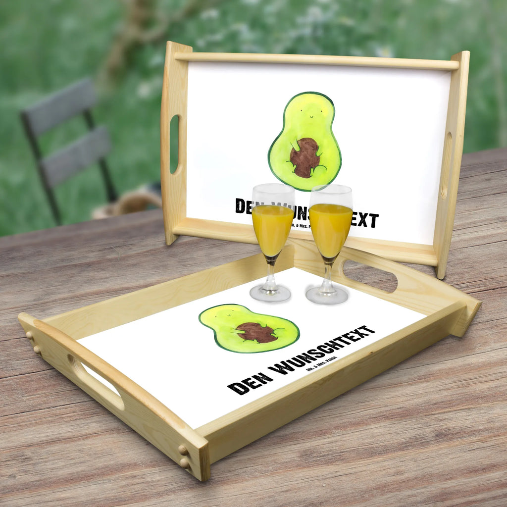 Personalisiertes Serviertablett Avocado mit Kern Personalisiertes Serviertablett, Personalisiertes Tablett, Personalisiertes Holztablett, Personalisiertes Küchentablett, Personalisiertes Dekotablett, Personalisiertes Frühstückstablett, Serviertablett mit Namen, Tablett mit Namen, Avocado, Veggie, Vegan, Gesund, Avokado, Avocadokern, Kern, Pflanze, Spruch Leben