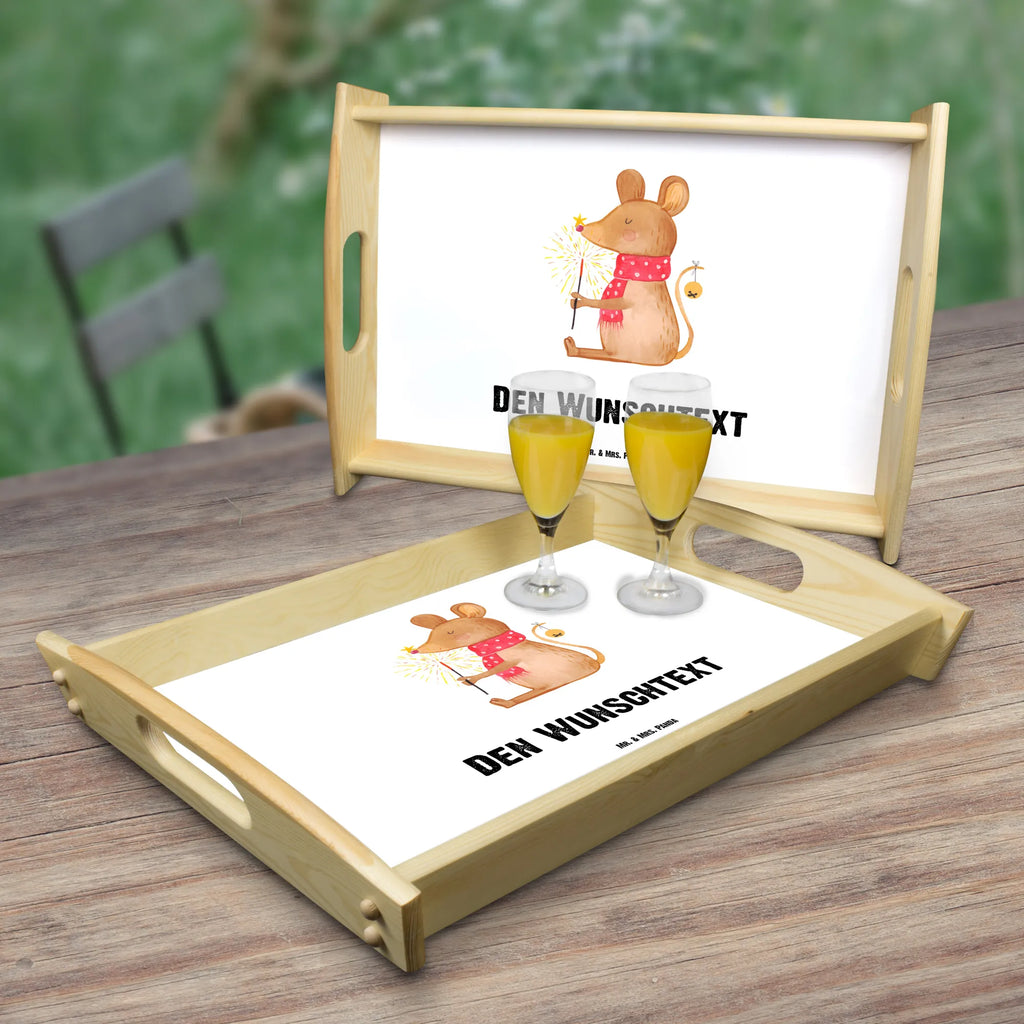 Personalisiertes Serviertablett Weihnachtsmaus Personalisiertes Serviertablett, Personalisiertes Tablett, Personalisiertes Holztablett, Personalisiertes Küchentablett, Personalisiertes Dekotablett, Personalisiertes Frühstückstablett, Serviertablett mit Namen, Tablett mit Namen, Winter, Weihnachten, Weihnachtsdeko, Nikolaus, Advent, Heiligabend, Wintermotiv, Frohe Weihnachten, Weihnachtsgruß, Weihnachtsmotiv, Maus, Mäuschen, Weihnachtswunder