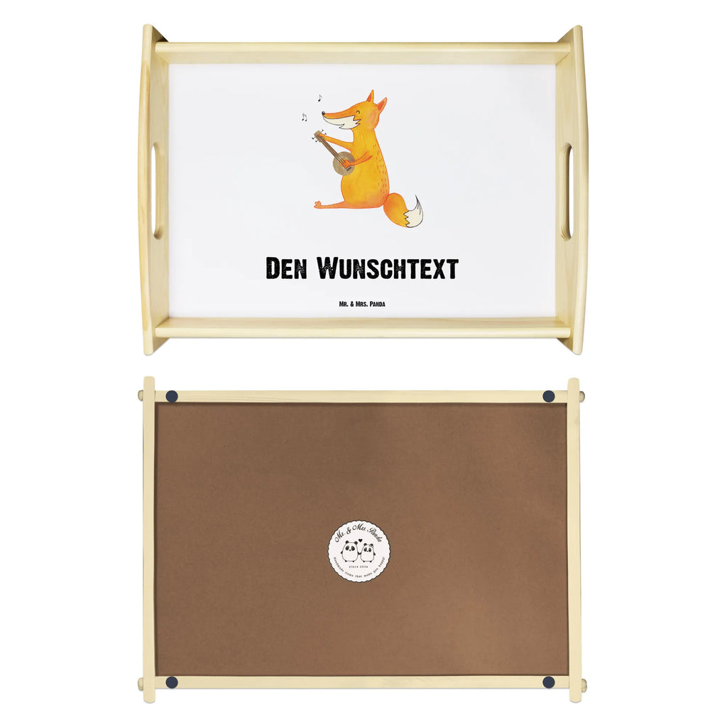 Personalisiertes Serviertablett Fuchs Gitarre Personalisiertes Serviertablett, Personalisiertes Tablett, Personalisiertes Holztablett, Personalisiertes Küchentablett, Personalisiertes Dekotablett, Personalisiertes Frühstückstablett, Serviertablett mit Namen, Tablett mit Namen, Fuchs, Füchse, Geschenk Musiker, Musik Spruch, Musikerin, Sänger, Sängerin, Gitarre