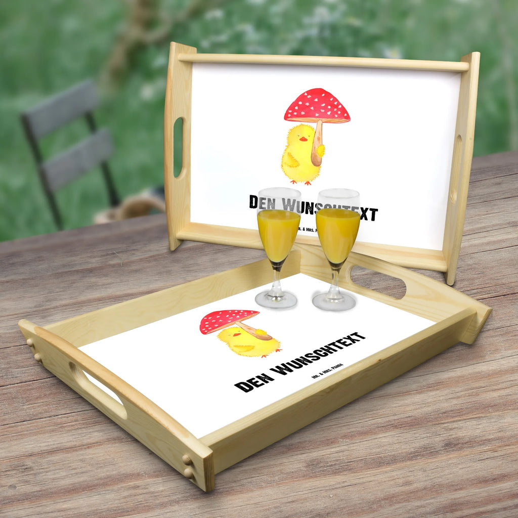 Personalisiertes Serviertablett Küken Fliegenpilz Personalisiertes Serviertablett, Personalisiertes Tablett, Personalisiertes Holztablett, Personalisiertes Küchentablett, Personalisiertes Dekotablett, Personalisiertes Frühstückstablett, Serviertablett mit Namen, Tablett mit Namen, Ostern, Osterhase, Ostergeschenke, Osternest, Osterdeko, Geschenke zu Ostern, Ostern Geschenk, Ostergeschenke Kinder, Ostern Kinder, Küken, Fliegenpilz, Glückspilz, Frohe Ostern, Ostergrüße