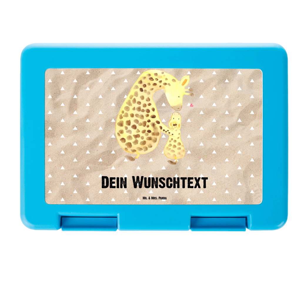 Personalisierte Brotdose Giraffe mit Kind Brotdose personalisiert, Brotbox, Snackbox, Lunch box, Butterbrotdose, Brotzeitbox, Afrika, Wildtiere, Giraffe, Kind, Mutter, Mama, Tochter, Sohn, Lieblingsmensch