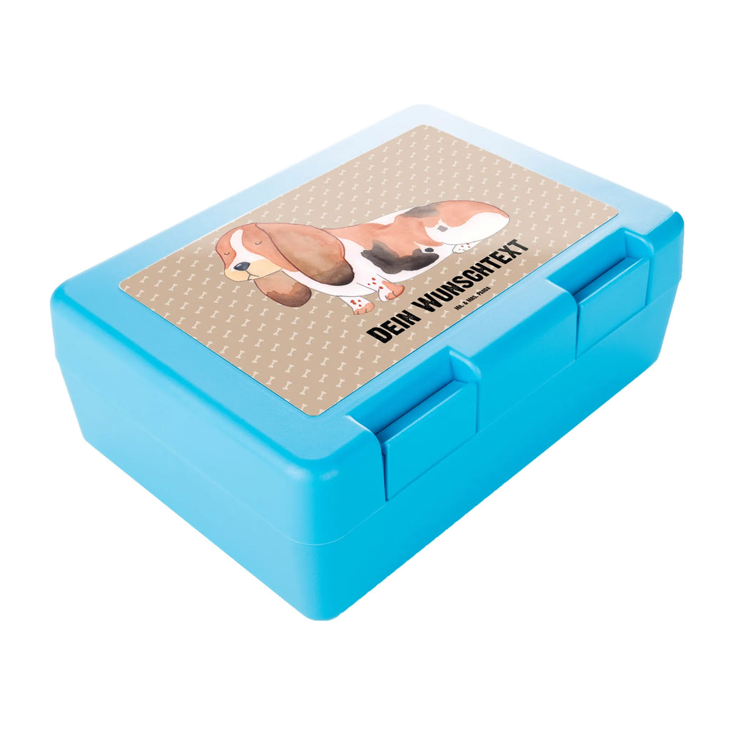 Personalisierte Brotdose Hund Basset Hound Brotdose personalisiert, Brotbox, Snackbox, Lunch box, Butterbrotdose, Brotzeitbox, Hund, Hundemotiv, Haustier, Hunderasse, Tierliebhaber, Hundebesitzer, Sprüche, Basset Hound, Basset, Hundeliebe, kinderlos