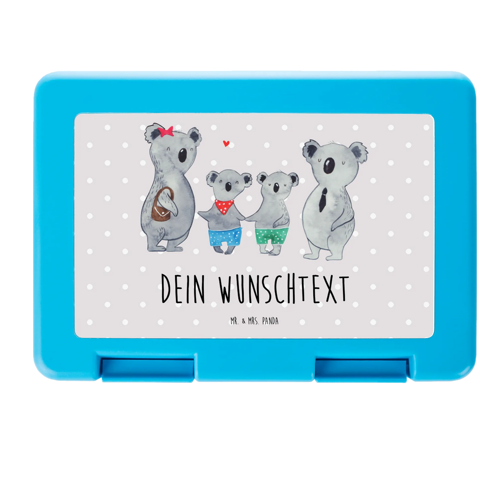 Personalisierte Brotdose Koala Familie zwei Brotdose personalisiert, Brotbox, Snackbox, Lunch box, Butterbrotdose, Brotzeitbox, Familie, Vatertag, Muttertag, Bruder, Schwester, Mama, Papa, Oma, Opa, Koala, Koalabär, beste Familie, Familienzeit, Familienleben, Koalafamilie, Lieblingsfamilie