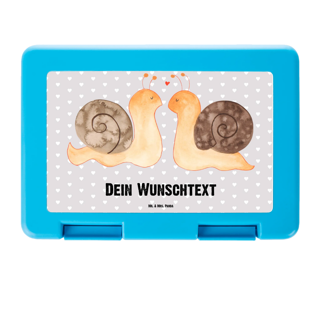 Personalisierte Brotdose Schnecken Liebe Brotdose personalisiert, Brotbox, Snackbox, Lunch box, Butterbrotdose, Brotzeitbox, Liebe, Partner, Freund, Freundin, Ehemann, Ehefrau, Heiraten, Verlobung, Heiratsantrag, Liebesgeschenk, Jahrestag, Hocheitstag